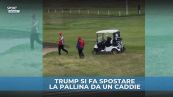 Trump "bara" giocando a golf