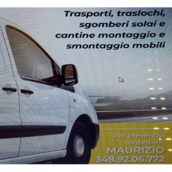 Maurizio Traslochi Abruzzo e Mercatino Dell' Usato Denis logo