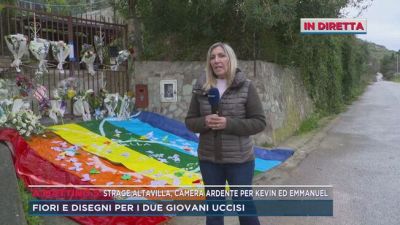 Altavilla, dalla villetta dov'è avvenuta la strage