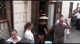 Venezia, Jeff Bezos e Lauren Sanchez al celebre Harry's bar
