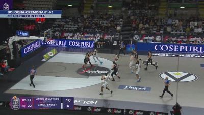 Bologna-Cremona 81-63: il servizio di SM