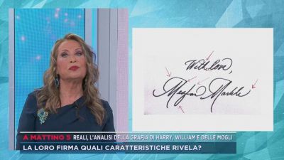Reali inglesi, Candida Livatino analizza la loro grafia