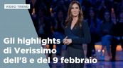 Gli highlights di Verissimo dell'8 e 9 febbraio