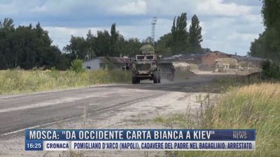 Breaking News delle 16.00 | Mosca: "Da Occidente carta bianca a Kiev"