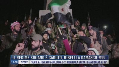 Breaking News delle 11.00 | Il regime siriano è caduto, ribelli a Damasco
