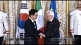 Mattarella riceve Lee: con Corea Sud relazioni strategiche speciali