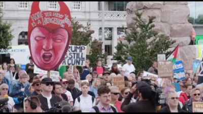 "Deportate Donald", in Scozia le proteste contro Trump