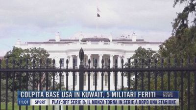 Breaking News delle 11.00 | Colpita base Usa in Kuwait, 5 militari feriti