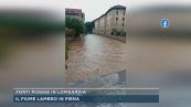 Forti piogge in Lombardia