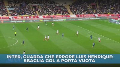 Inter, guarda che errore Luis Henrique: sbaglia gol a porta vuota