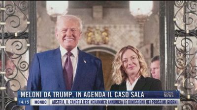 Breaking News delle 14.00 | Meloni da Trump, in agenda il caso Sala