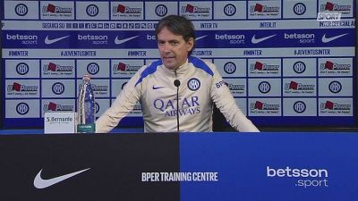 Inzaghi: "Se ci sono episodi pro Inter se ne parla, al contrario non succede"
