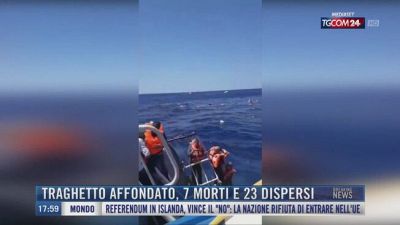 Breaking News delle 18.00 | Traghetto affondato, 7 morti e 23 dispersi