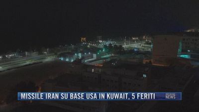 Breaking News delle 21.30 | Missile Iran su base Usa in Kuwait, 5 feriti