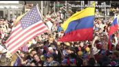 I venezuelani nel mondo che festeggiano la caduta di Maduro