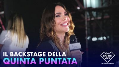 Il backstage della quinta puntata