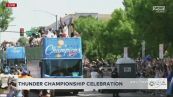 La parata dei campioni: che festa per Oklahoma City Thunder