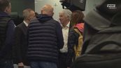 Gasperini e De Roon arrivano allo stadio di Riad