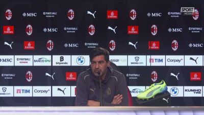 Fonseca: "Testa e atteggiamento, questi sono i problemi del Milan"