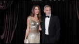 George e Amal Clooney a Londra premiano chi lotta per giustizia