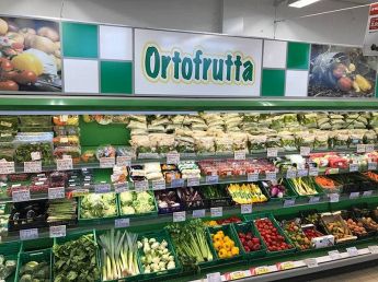 Ekom Discount Supermercato BANCO ORTOFRUTTA