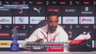 Amorim stoppa il mercato