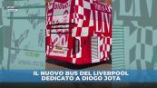 D. Jota viaggerà sempre insieme al Liverpool: la sua foto sul nuovo bus