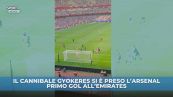 Primo gol con l'Arsenal per Gyokeres
