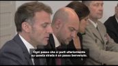 Macron: "Opportunità per vero progresso" verso pace giusta in Ucraina
