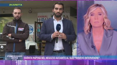 Sventa rapina nel negozio accanto al suo: "Dovevo intervenire"