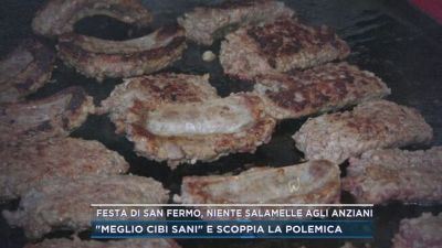 Festa di San Fermo, niente salamelle agli anziani