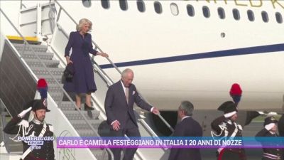 Re Carlo in Italia, nel 1985 lo stesso viaggio ma con Diana