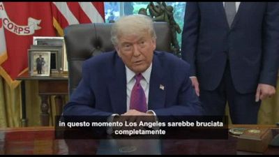 Trump rivendica: "Solo l'invio dei Marines ha salvato Los Angeles"