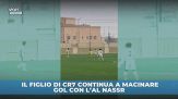 CR7 Jr sempre in gol