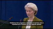 Von der Leyen: l'Ue abbatta barriere per diventare un gigante globale