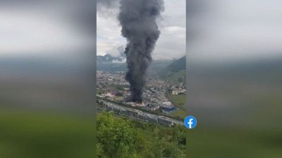 Bolzano, incendio azienda colonnine elettriche