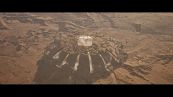Il King Salman Stadium di Riyadh sboccia dalla terra