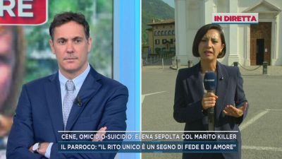 Cene: omicidio-suicidio: Elena sepolta col marito killer