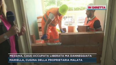 Messina, dalla casa occupata liberata dopo anni