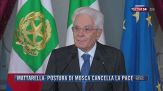 Breaking News delle 21.30 | Mattarella: postura di Mosca cancella la pace
