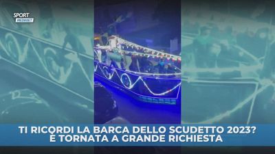 La barca dello scudetto 2023 è tornata: rieccola!