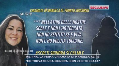 Pierina, la prima chiamata di Manuela al 118