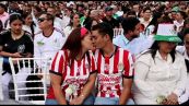 Alla vigilia della finale dei Mondiali 750 coppie si sposano