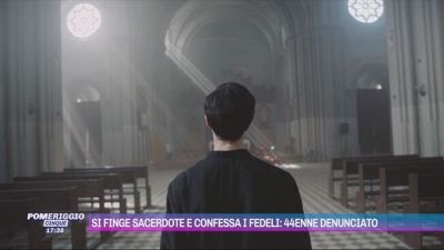 Si finge sacerdote e confessa i fedeli: 44enne denunciato