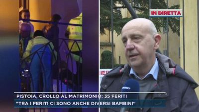 Pistoia, dalla struttura del crollo del matrimonio