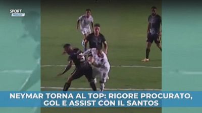 Neymar torna al top col Santos