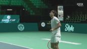 Tennis, Cobolli e Berrettini si preparano per la Davis