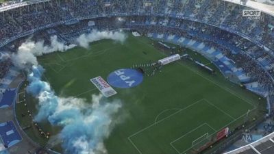 Milito esulta per il suo Racing: poker al Belgrano 4-0