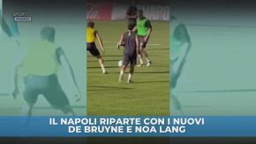 De Bruyne e Lang, subito spettacolo Napoli