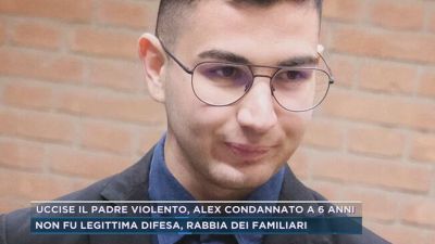 Uccise il padre violento, Alex condannato a 6 anni